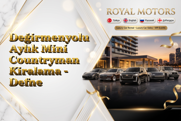 Değirmenyolu Aylık Mini Countryman Kiralama - Defne