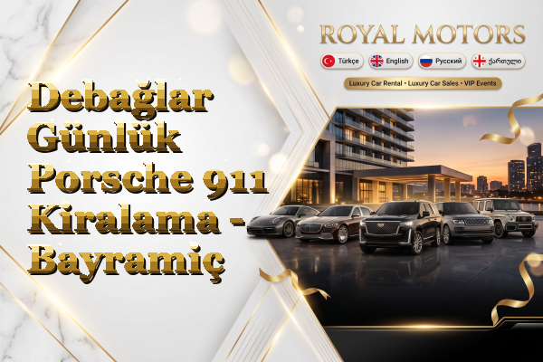 Debağlar Günlük Porsche 911 Kiralama - Bayramiç