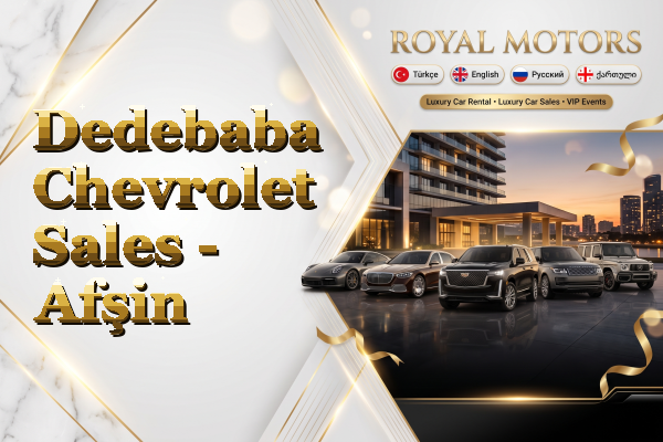 Dedebaba Chevrolet Sales - Afşin