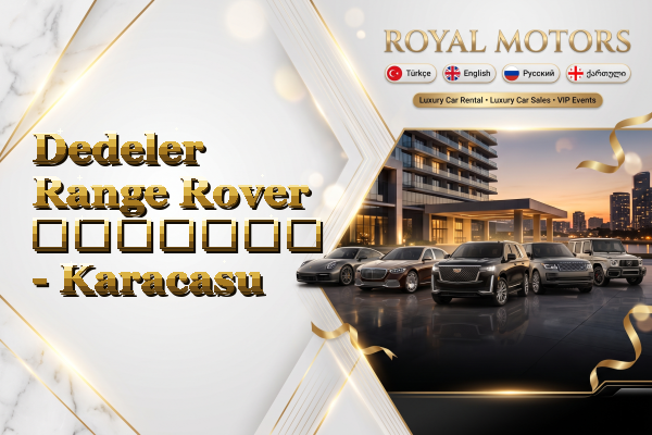 Dedeler Range Rover გაყიდვა - Karacasu