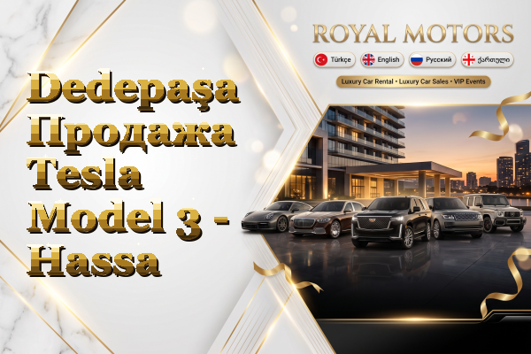 Dedepaşa Продажа Tesla Model 3 - Hassa