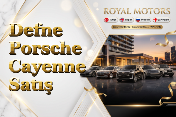 Defne Porsche Cayenne Satış