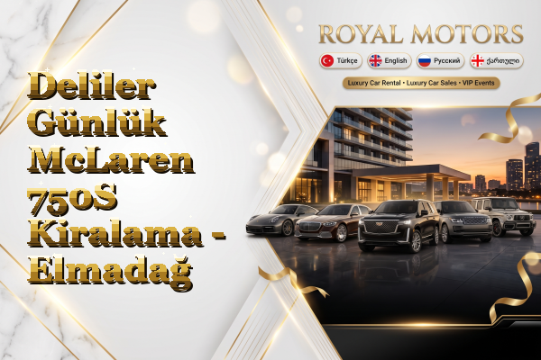 Deliler Günlük McLaren 750S Kiralama - Elmadağ