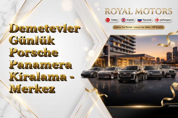 Demetevler Günlük Porsche Panamera Kiralama - Merkez