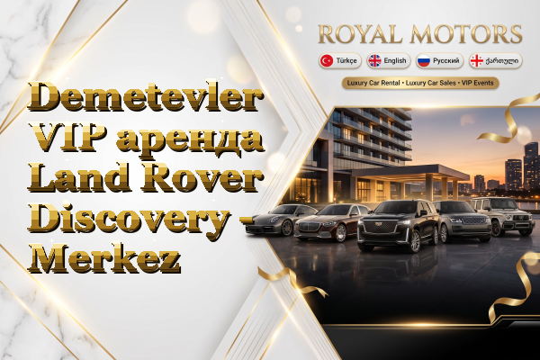 Demetevler VIP аренда Land Rover Discovery - Merkez