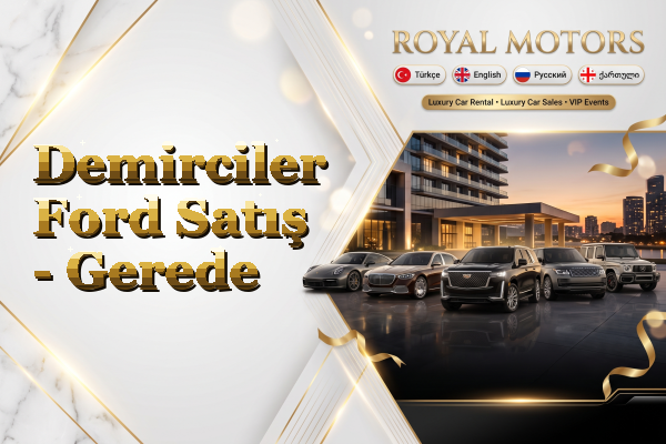 Demirciler Ford Satış - Gerede