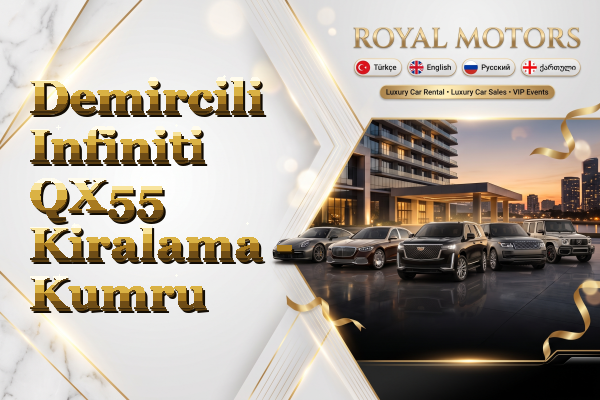 Demircili Infiniti QX55 Kiralama - Kumru