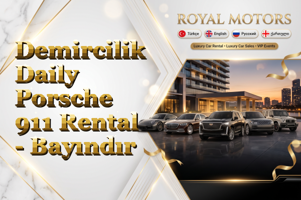 Demircilik Daily Porsche 911 Rental - Bayındır