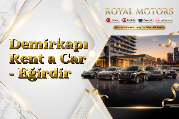Demirkapı Rent a Car - Eğirdir