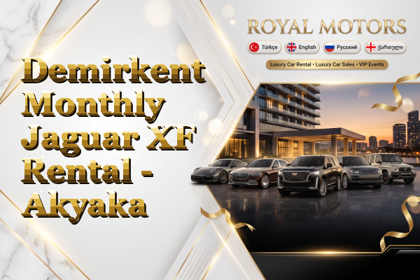 Demirkent Monthly Jaguar XF Rental - Akyaka