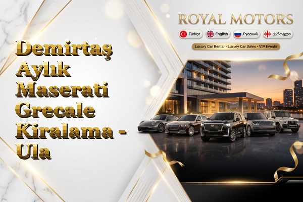 Demirtaş Aylık Maserati Grecale Kiralama - Ula