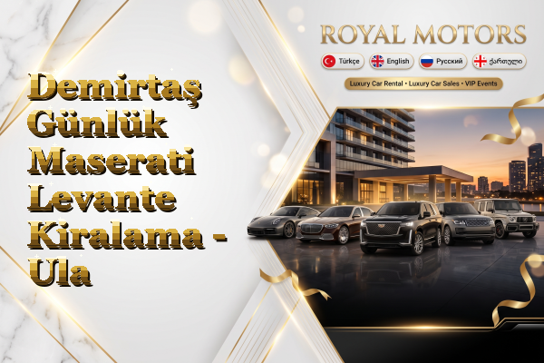 Demirtaş Günlük Maserati Levante Kiralama - Ula