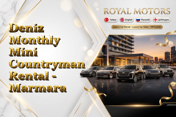 Deniz Monthly Mini Countryman Rental - Marmara