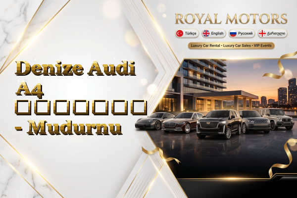 Denize Audi A4 გაყიდვა - Mudurnu