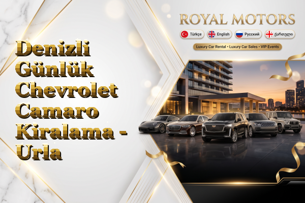 Denizli Günlük Chevrolet Camaro Kiralama - Urla