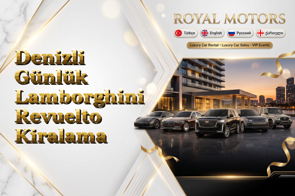 Denizli Günlük Lamborghini Revuelto Kiralama