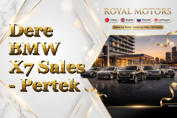 Dere BMW X7 Sales - Pertek