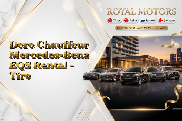Dere Chauffeur Mercedes-Benz EQS Rental - Tire