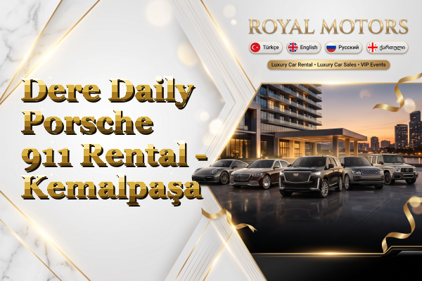 Dere Daily Porsche 911 Rental - Kemalpaşa