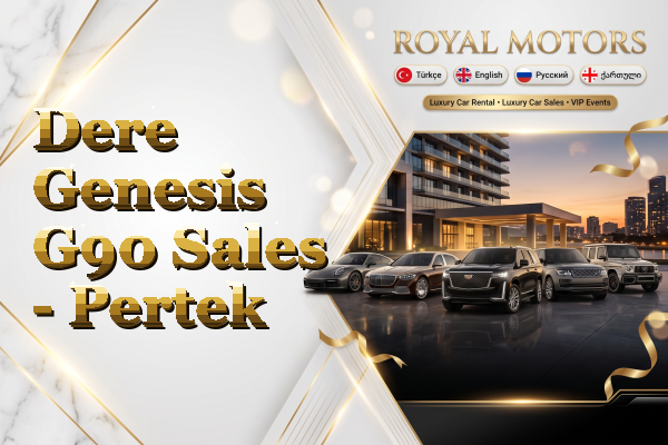 Dere Genesis G90 Sales - Pertek