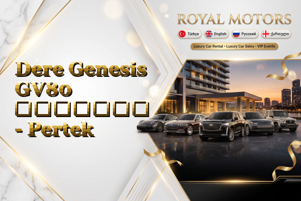 Dere Genesis GV80 გაყიდვა - Pertek