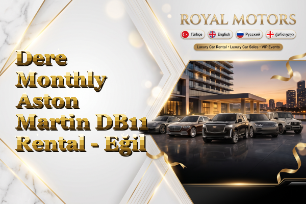Dere Monthly Aston Martin DB11 Rental - Eğil