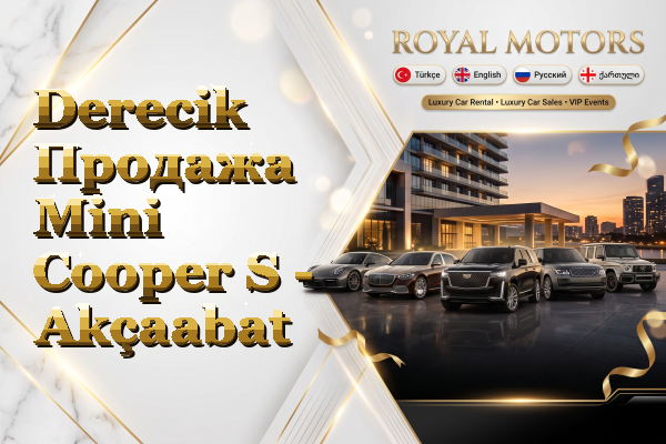 Derecik Продажа Mini Cooper S - Akçaabat