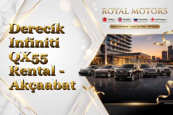 Derecik Infiniti QX55 Rental - Akçaabat