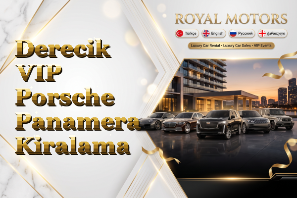 Derecik VIP Porsche Panamera Kiralama