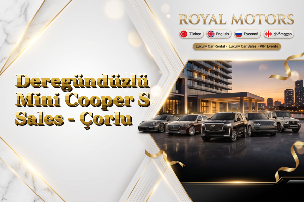 Deregündüzlü Mini Cooper S Sales - Çorlu
