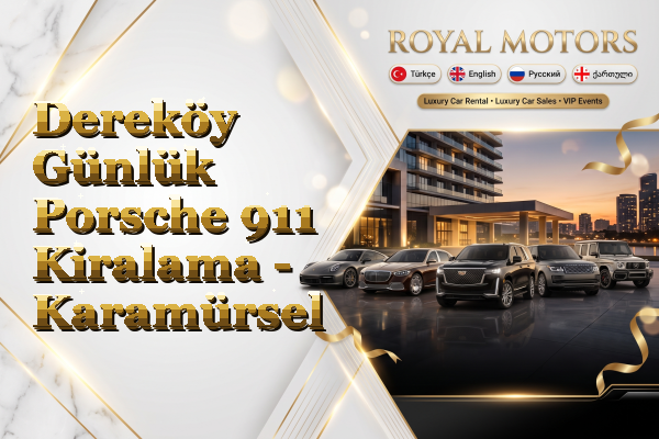 Dereköy Günlük Porsche 911 Kiralama - Karamürsel