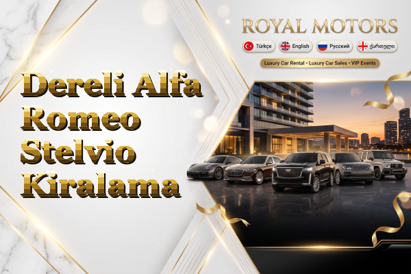 Dereli Alfa Romeo Stelvio Kiralama