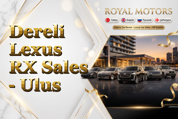 Dereli Lexus RX Sales - Ulus