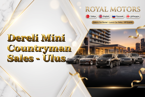 Dereli Mini Countryman Sales - Ulus