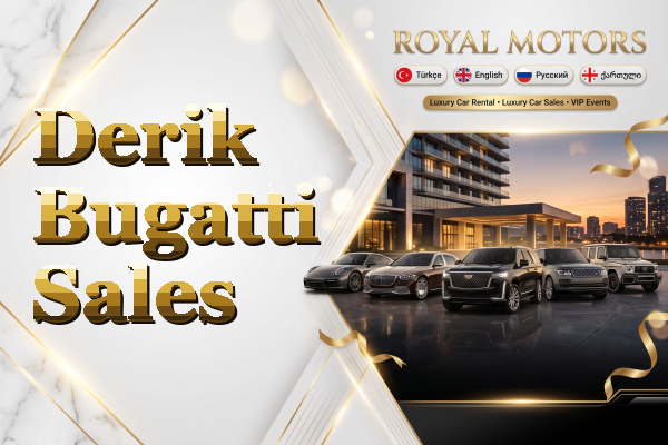 Derik Bugatti Sales