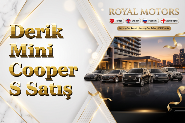 Derik Mini Cooper S Satış