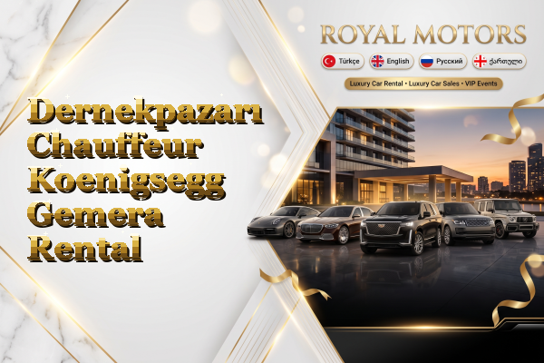 Dernekpazarı Chauffeur Koenigsegg Gemera Rental