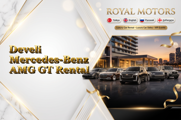 Develi Mercedes-Benz AMG GT Rental