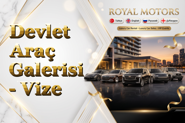 Devlet Araç Galerisi - Vize