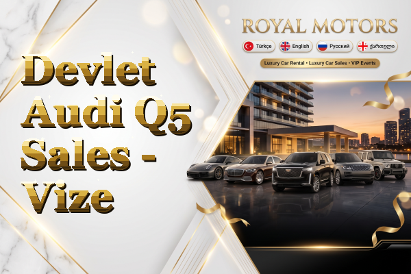 Devlet Audi Q5 Sales - Vize