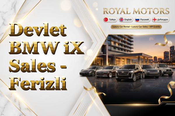 Devlet BMW iX Sales - Ferizli