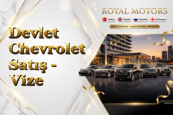 Devlet Chevrolet Satış - Vize