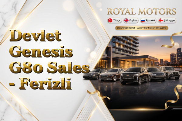 Devlet Genesis G80 Sales - Ferizli