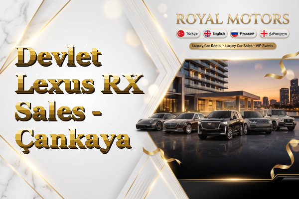 Devlet Lexus RX Sales - Çankaya