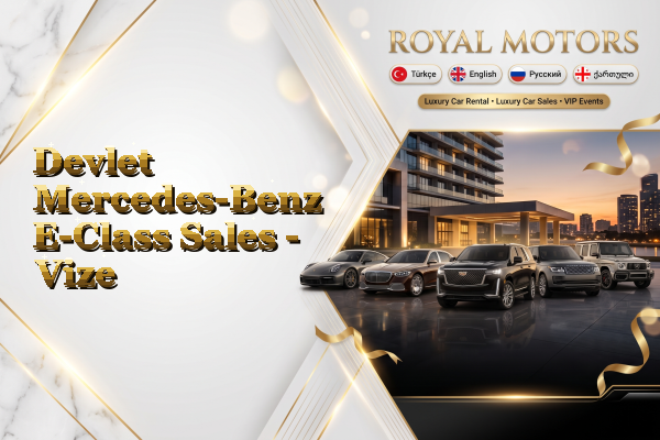 Devlet Mercedes-Benz E-Class Sales - Vize