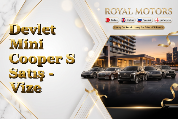 Devlet Mini Cooper S Satış - Vize