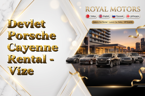 Devlet Porsche Cayenne Rental - Vize