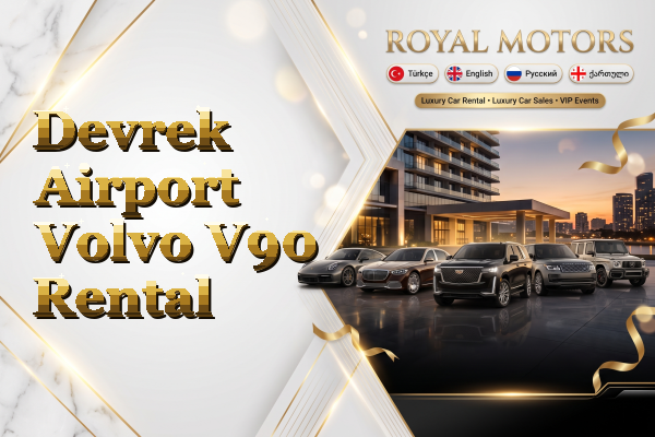 Devrek Airport Volvo V90 Rental