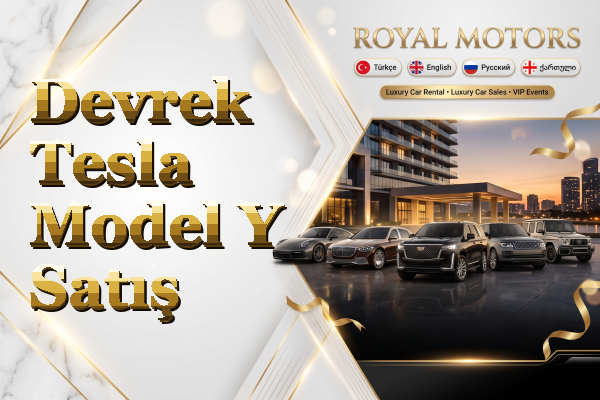 Devrek Tesla Model Y Satış
