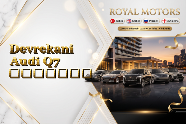 Devrekani Audi Q7 გაყიდვა